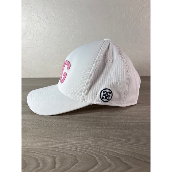 G/FORE OG Old Greenwood Golf Course Hat White/ Pink Snapback- NWOT - Picture 4 of 8